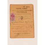 A TRAVEL PERMIT