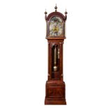 A FINE ATTRACTIVE CHIMING LONGCASE CLOCK