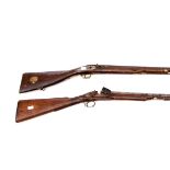 A 19TH CENTURY SPORTING MUSKET