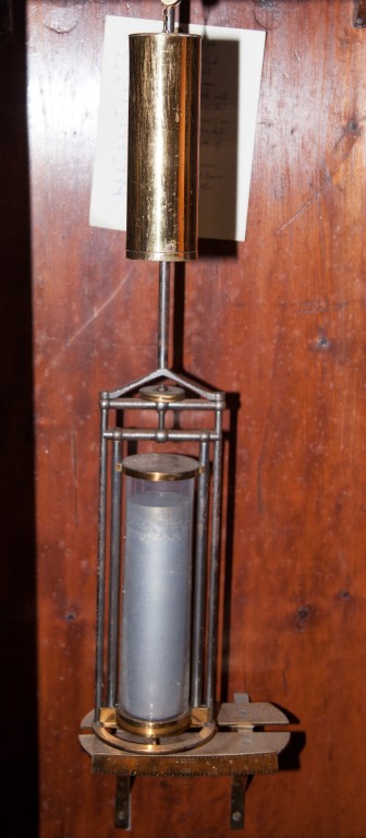 A RARE 19TH CENTURY IRISH LONG CASE REGULATOR, the arched and moulded top above a circular - Image 3 of 3