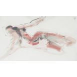 AFTER BELLA PIERONI (20TH CENTURY), two lithographs depicting nudes, one limited edition 17/250,