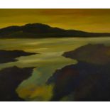 TERRY SEARLE, 'Estuary in West Cork', O.O.C.,signed and dated '02 lower right and inscribed verso,