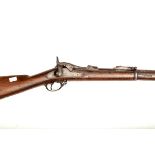 A GOOD U.S. SPRINGFIELD TRAPDOOR MODEL 1864 PERCUSSION RIFLE