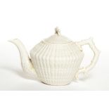 A BELLEEK TEAPOT