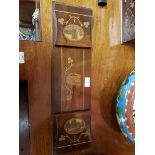 A FINE 19TH CENTURY KILLARNEY YEW WOOD AND MARQUETRY BOOK STAND