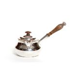 AN IRISH GEORGE IV SILVER BRANDY WARMER