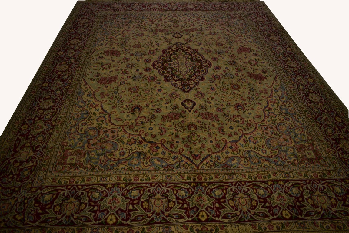 A PERSIAN KERMAN LAVAR CARPET