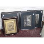 A SET OF TWELVE VARIOUS FRAMED PHOTOGRAPHIC PRINTS