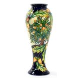 A MOORCROFT VASE DESIGNED BY PHILIP GIBSON, 28CM H, IMPRESSED PRINTED AND PAINTED MARKS, NUMBERED