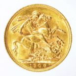 GOLD COIN. SOVEREIGN 1906