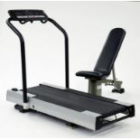 EXERCISE EQUIPMENT XYSTOS (2), TREADMILL AND A VECTRA ADJUSTABLE EXERCISE BENCH