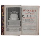 SPENCER (EDMUND) THE WORKS... WHEREUNTO IS ADDED AN ACCOUNT OF HIS LIFE, 1679 folio, third