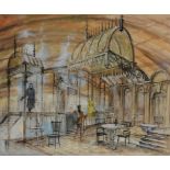 •†MICHAEL ANNALS (1938-1990) SET DESIGN FOR 'POINT OF DEPARTURE' AT QUEEN'S THEATRE HORNCHURCH, 1959