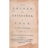 [JOHNSON (SAMUEL)] THE PRINCE OF ABISSINIA A TALE, 1759 two vols, 8vo, first edition, 159 and