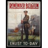 WORLD WAR ONE BRITISH HOME FRONT. PARLIAMENTARY RECRUITING COMMITTEE POSTERS, 1915 & C comprising