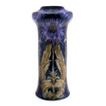 AN S HANCOCK & SONS MORRIS WARE VASE DESIGNED BY GEORGE CARTLIDGE, C1918 29.5cm h, printed mark,