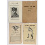 WORLD WAR ONE BRITISH HOME FRONT. PRINTS, EPHEMERA, NEWSPAPERS AND MAGAZINES INCLUDING NATIONAL