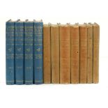 PRATT (ANN) THE FLOWERING PLANTS AND FERNS OF GREAT BRITAIN 8vo, five vols, colour plts, uniform