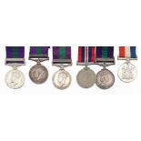 GENERAL SERVICE MEDAL one clasp Iraq, 3045967 PTE A THOMPSON R SCOTS ditto ditto one clasp S E