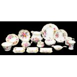 A QUANTITY OF ROYAL CROWN DERBY DERBY POSIES PATTERN TRINKET WARE