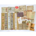 A COLLECTION OF CIGARETTE CARDS, VARIOUS MANUFACTURERS INCLUDING GALLAGHERS LTD AND WD & HO WILLS,
