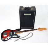 A GRANT BASS GUITAR AND AMPLIFIER
