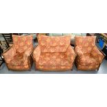 AN ERCOL THREE PIECE SUITE