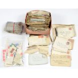 A LARGE QUANTITY OF VICTORIAN AND LATER CORRESPONDENCE AND A QUANTITY OF EARLY 20TH CENTURY UNUSED
