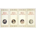 THE ONE HUNDRED GREATEST MASTERPIECES. FOUR PROOF SILVER MEDALLIONS 50mm, by John Pinches (