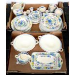 A MASON'S IRONSTONE REGENCY PATTERN DINNER SERVICE