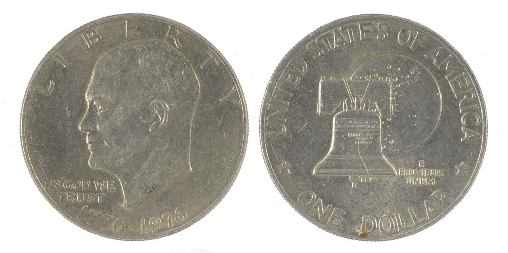 COIN. USA COMMEMORATIVE DOLLAR 1976