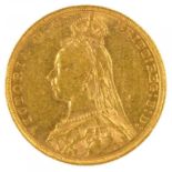 GOLD COIN. SOVEREIGN 1890