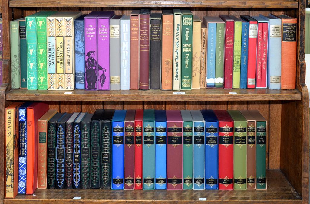FOLIO SOCIETY BOOKS, COMPRISING ANTHONY TROLLOPE (13) AND OTHERS (41), MANY IN SLIP CASE