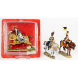 AN EXTENSIVE COLLECTION OF DEL PRADO CAST AND PAINTED METAL MODEL SOLDIERS, ALL NAPOLEONIC ERA