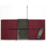 A BANG AND OLUFSEN BEO-SOUND CENTURY WALL MOUNTED STEREO LASERDISC / CASSETTE PLAYER, C1993