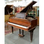 A ROSEWOOD 5FT GRAND PIANO BY JOHN BROADWOOD & SONS