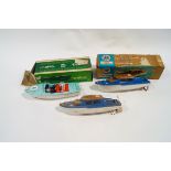 A 'Delfino' Motoscafo D'Alto Mare plastic boat in original box,