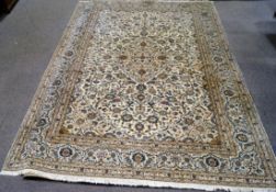 A large 20th century Persian style modern carpet,