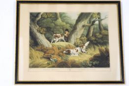 After Edward Orme Hunting scenes coloured prints,