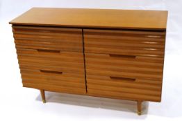 A Canadian Imperial Sideboard with six drawers, 81cm x 124.5cm x 45.