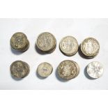 A large quantity of 1920s and 1930s Florins,