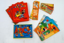 Three 'The Big Noddy Book' with dust covers, two Noddy pop-up picture books,