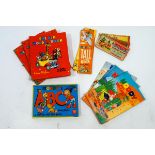 Three 'The Big Noddy Book' with dust covers, two Noddy pop-up picture books,