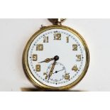 Anonymous, a 9 carat gold gentleman's hunter pocket watch, Chester import mark for 1913,