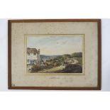 Attributed to Elizabeth Bourne (19th Century) Watford Watercolour 16.5cm x 25.