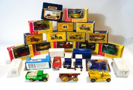 A quantity of 1960's and later Matchbox vehicles and models of Yesteryear
