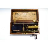 A Victorian Pratt & Co Magneto Electric machine,