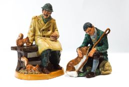 Two Royal Doulton figures : Lunchtime HN2485 and The Master HN2325