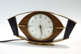 A retro electric clock by Metamec,