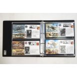 Eight albums of Commemorative RAF Flight covers,